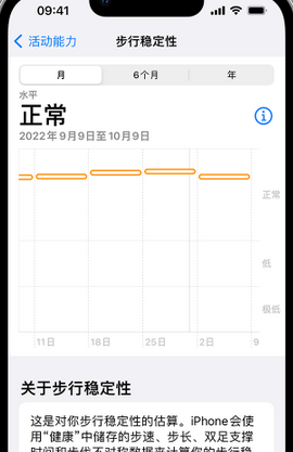 海淀iPhone手机维修如何在iPhone开启'步行稳定性通知'